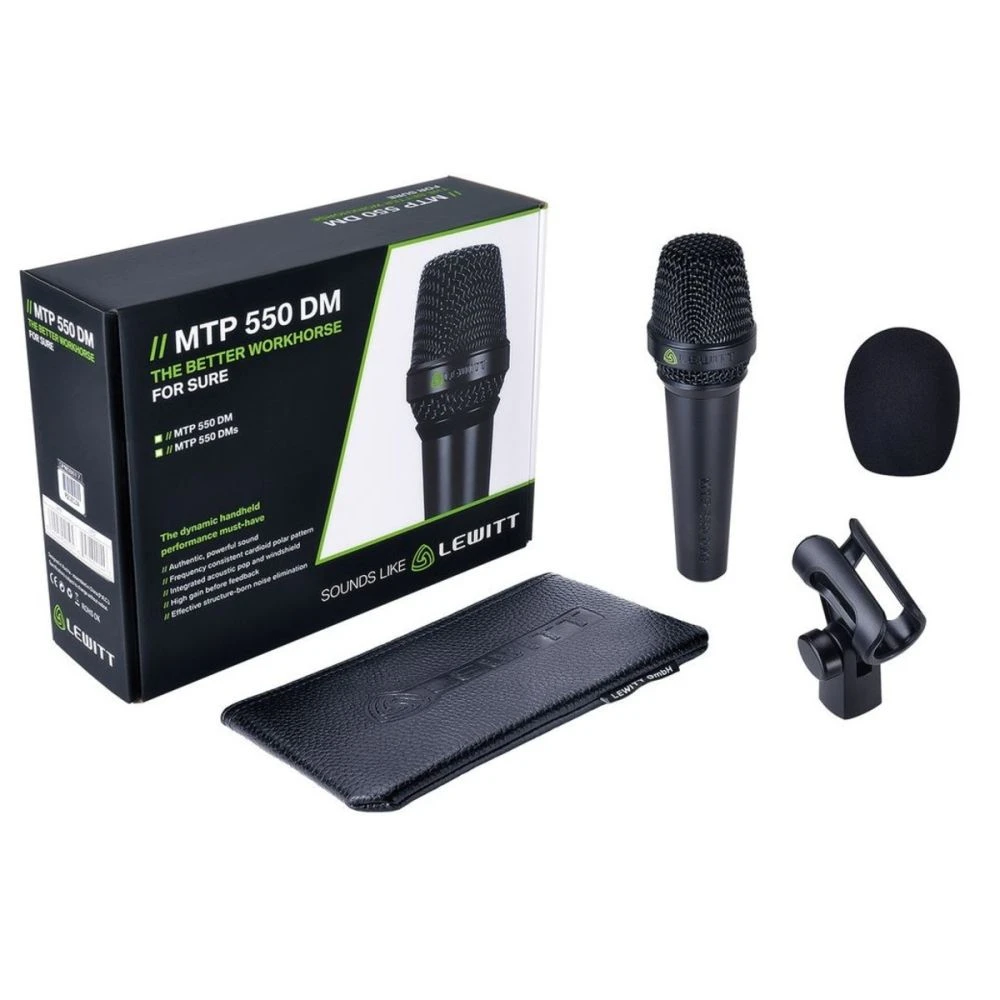 Lewitt MTP 550 DM Handheld Dynamic Vocal Microphone - Image 2