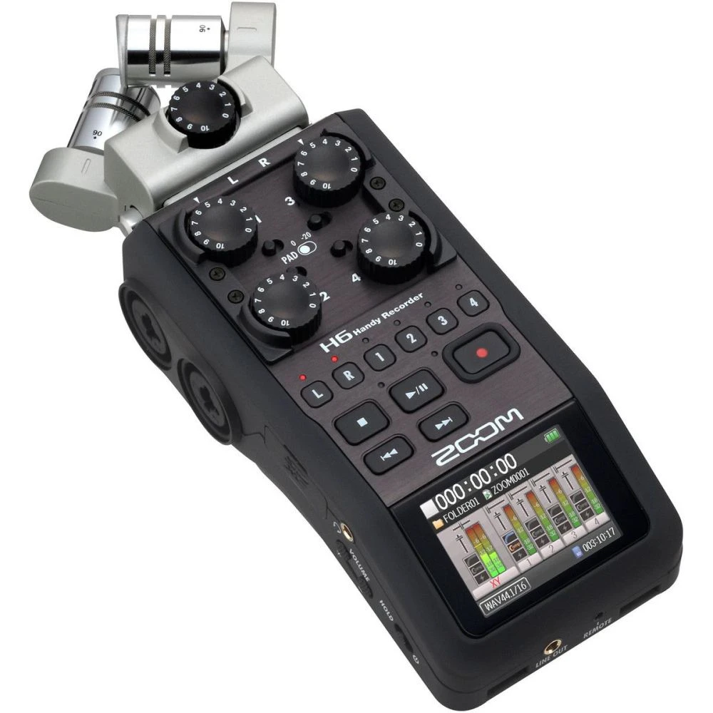 Zoom H6 Black Handy Recorder - Image 3
