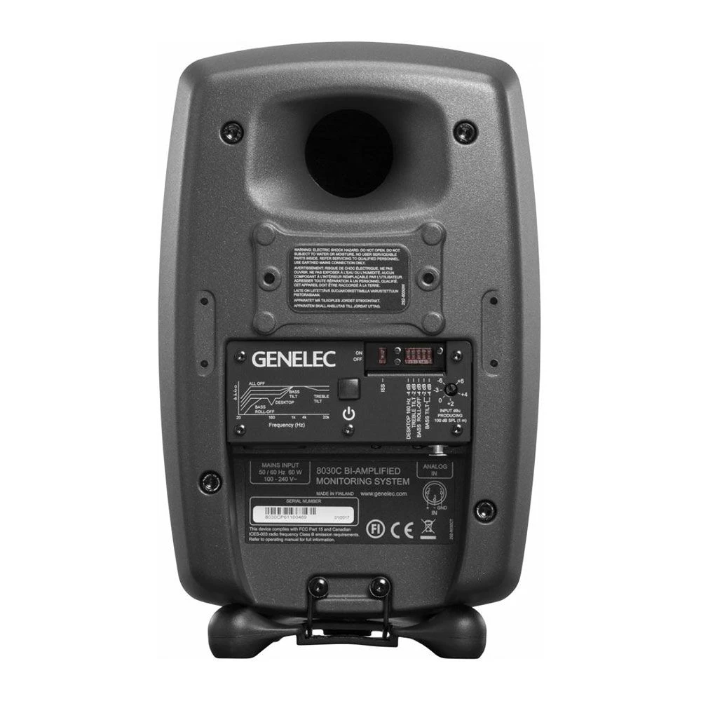 Genelec 8030C Compact 2-Way Active Monitor, Dark Grey - Image 3