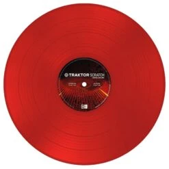 Native Instruments Traktor Scratch Control Vinyl MK2 Red