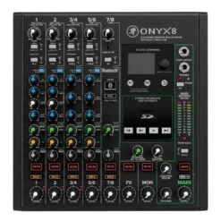 Mackie ONYX 8 8-Channel Analogue Mixer With Multi-Track USB