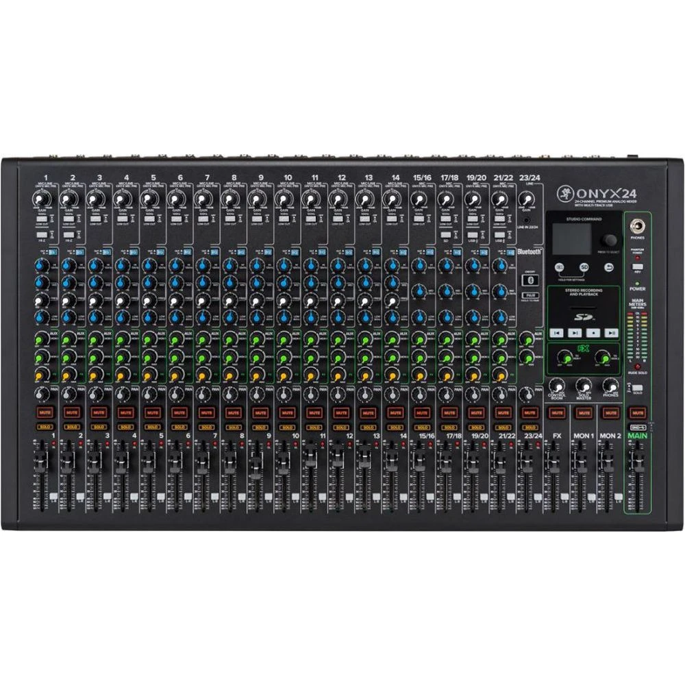 Mackie ONYX 24 24-Channel Analogue Mixer With Multi-Track USB