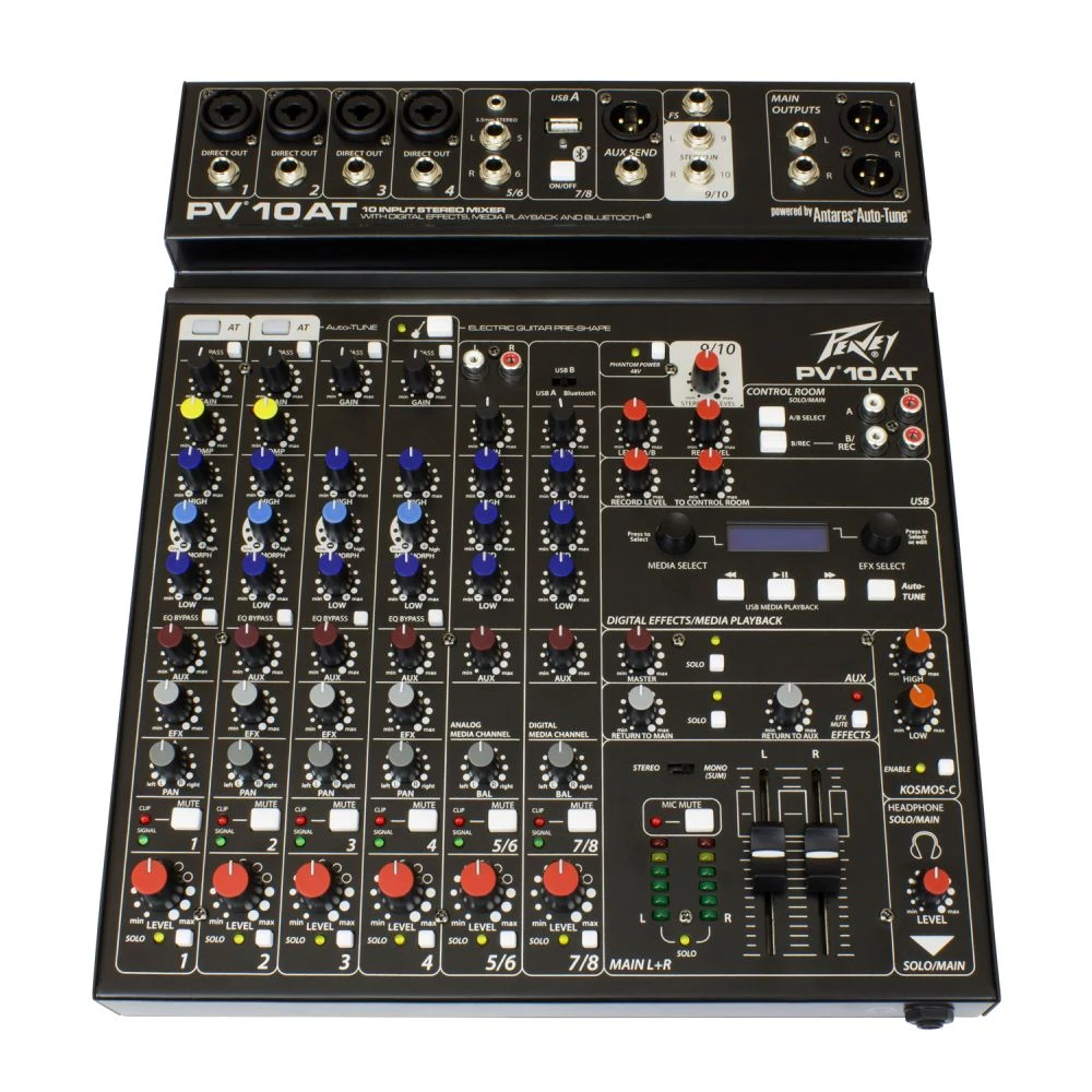 Peavey PV 10AT Compact 10 Channel Mixer