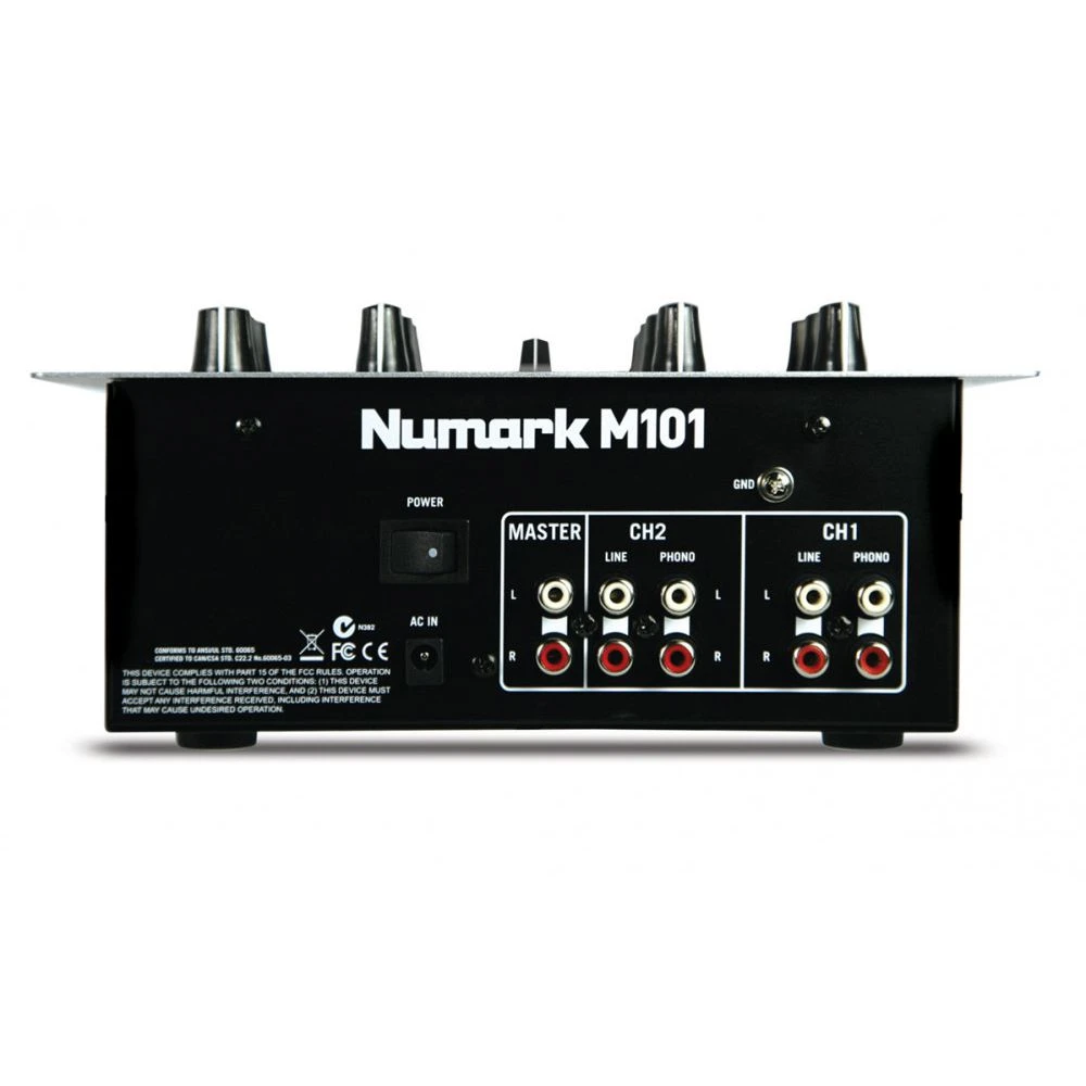 Numark M101 2-Channel DJ Mixer - Image 3