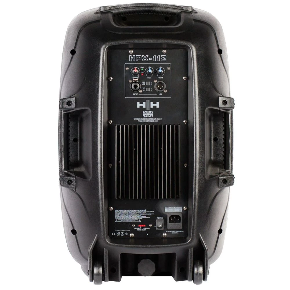 HH Electronics HPX112 Active 12" PA Speaker - Image 4