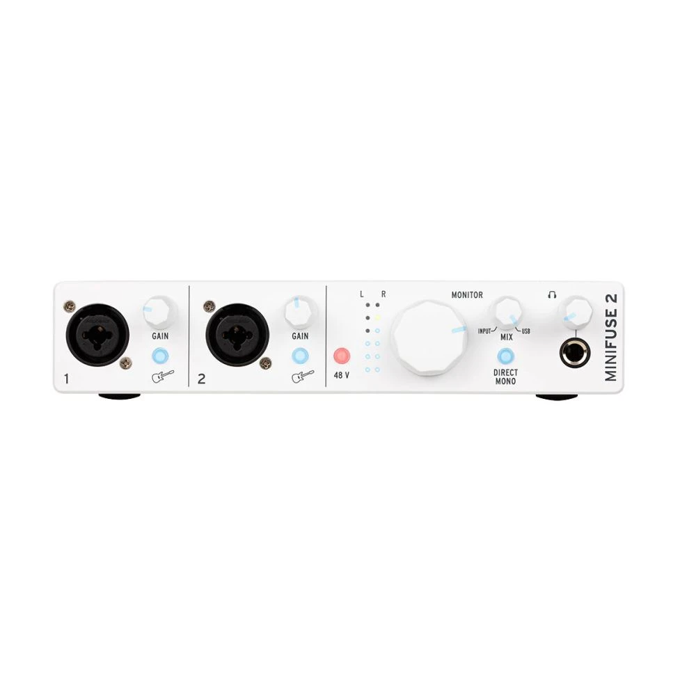 Arturia MiniFuse 2 USB Audio Interface White