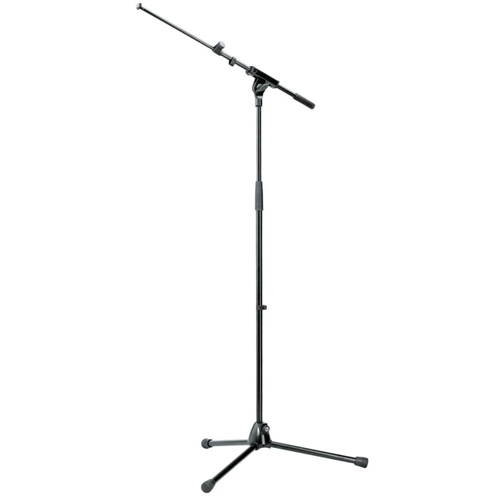 K&M Microphonestand Extendable Boom Topline Black