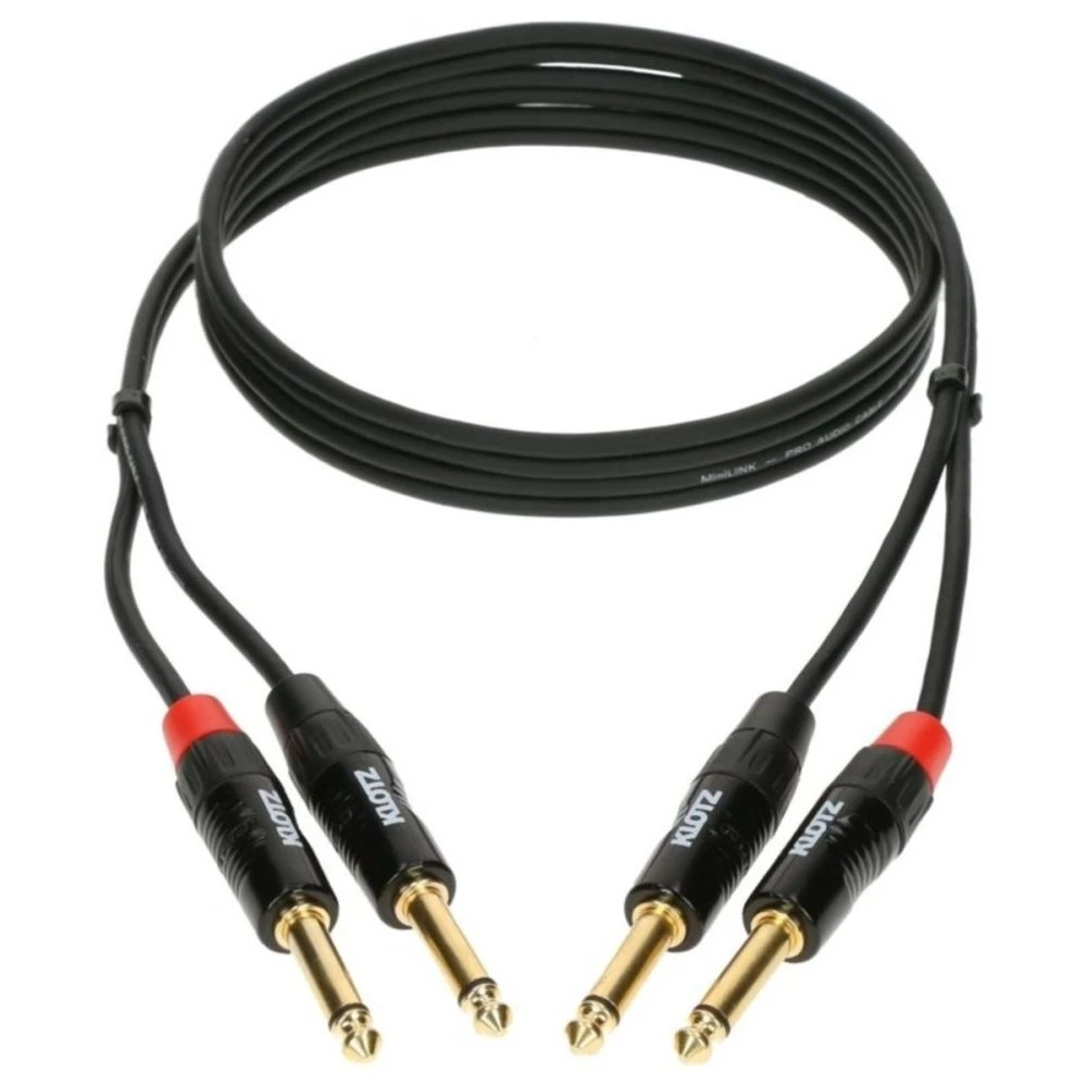 Klotz MiniLink Pro Stereo 1/4 Jack Cable 90cm