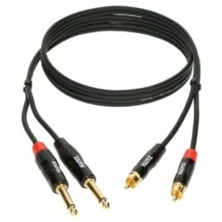 Klotz MiniLink Pro RCA 1/4 Jack Cable 90cm