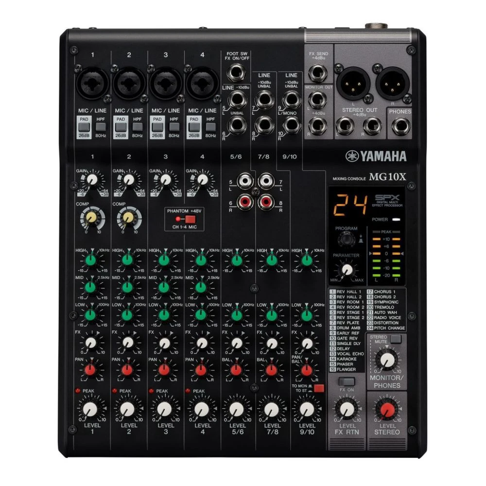 B-Stock Yamaha MG10X CV Mixing Console