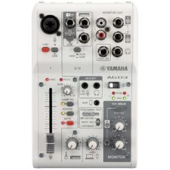 Yamaha AG03MK2 Live Streaming Mixer White