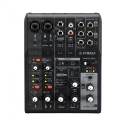 Yamaha AG06MK2 6 Channel Mixer With USB Interface, Black