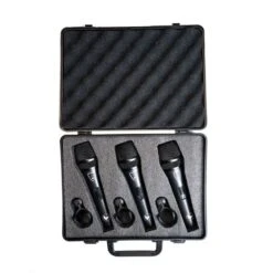 Trumix UM-VM-603 Dynamic Vocal Mic 3 Pack In Case