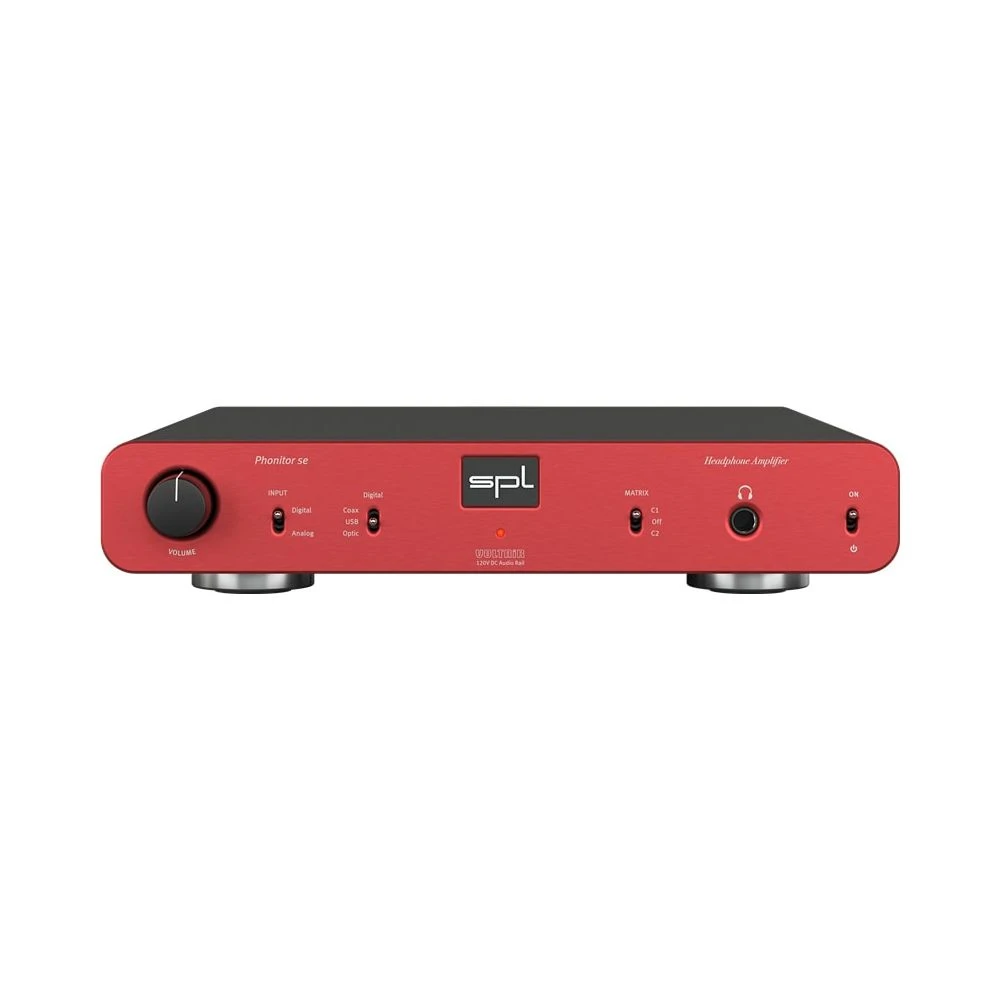 SPL Phonitor SE DAC768xs DAC & Headphone Amplifier, Red