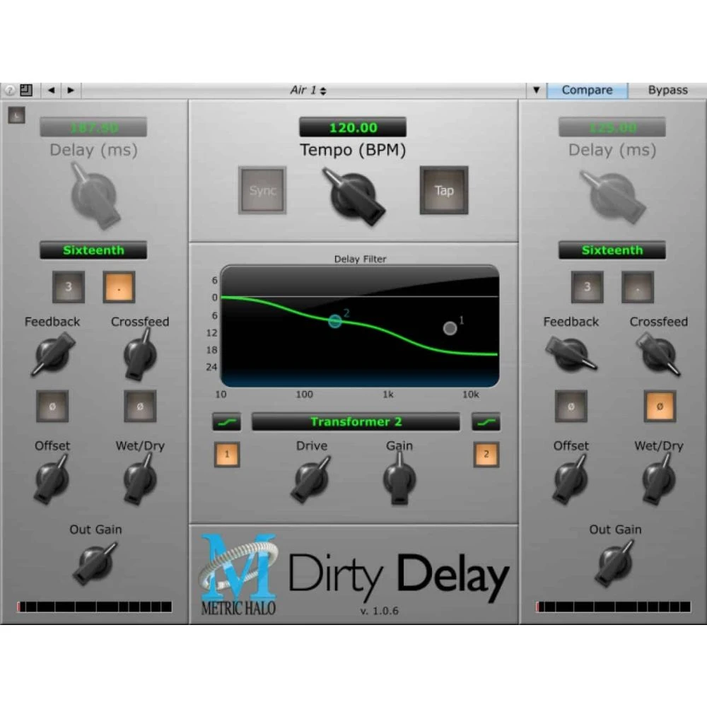 Metric Halo Dirty Delay Plug In