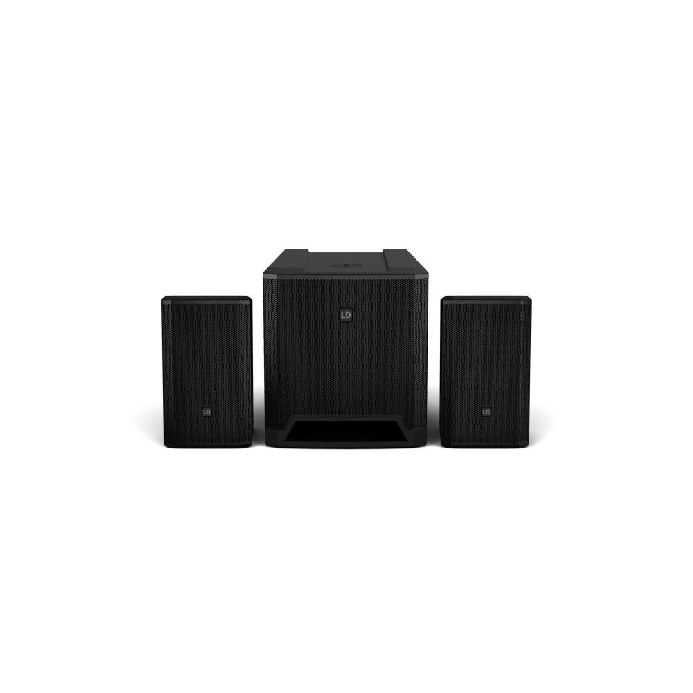 LD Systems Dave 12 G4X Compact 2.1 Powered PA System