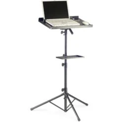 Stagg COS10BK Computer Stand With Accessory Shelf