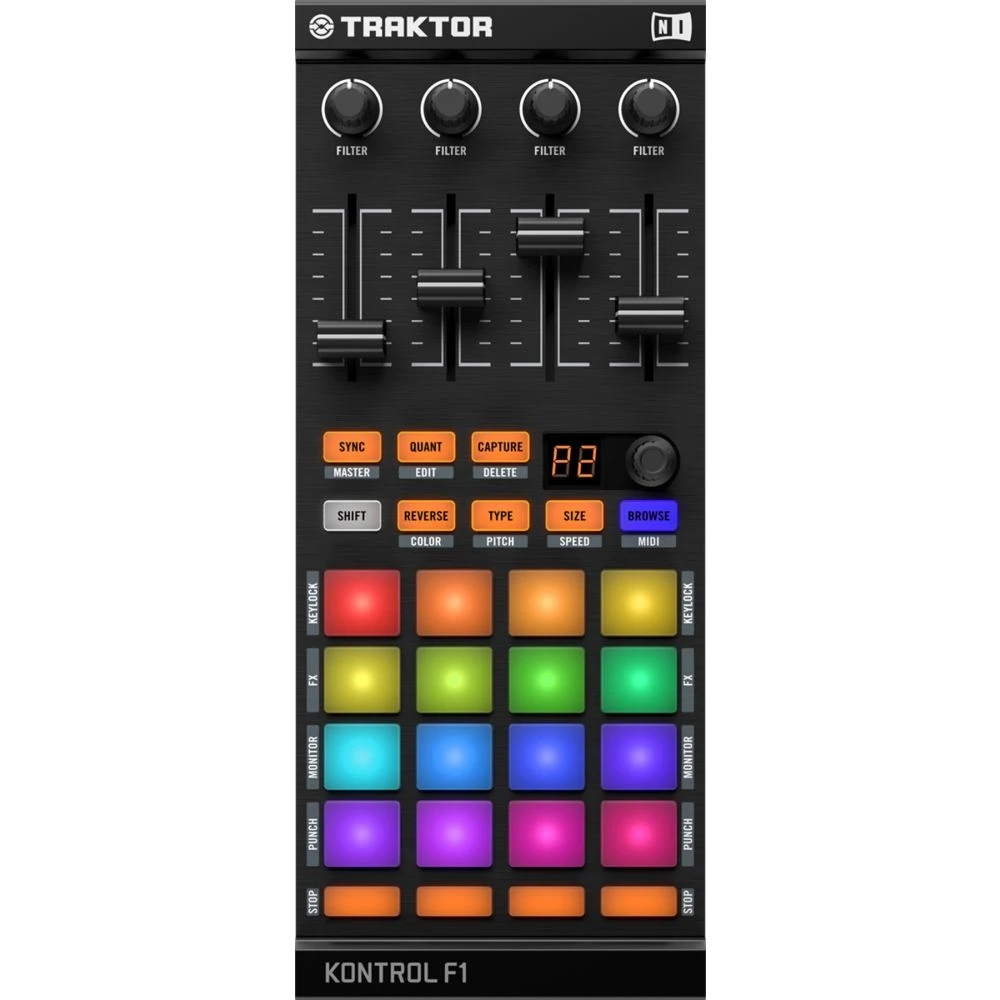 Native Instruments Traktor Kontrol F1 USB DJ Controller