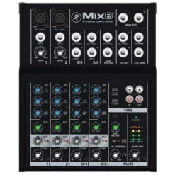 Mackie Mix8 8 Channel Compact Mixer