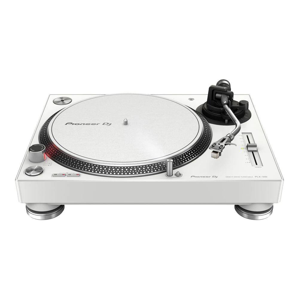 Pioneer PLX-500 Direct Drive USB Turntable, White