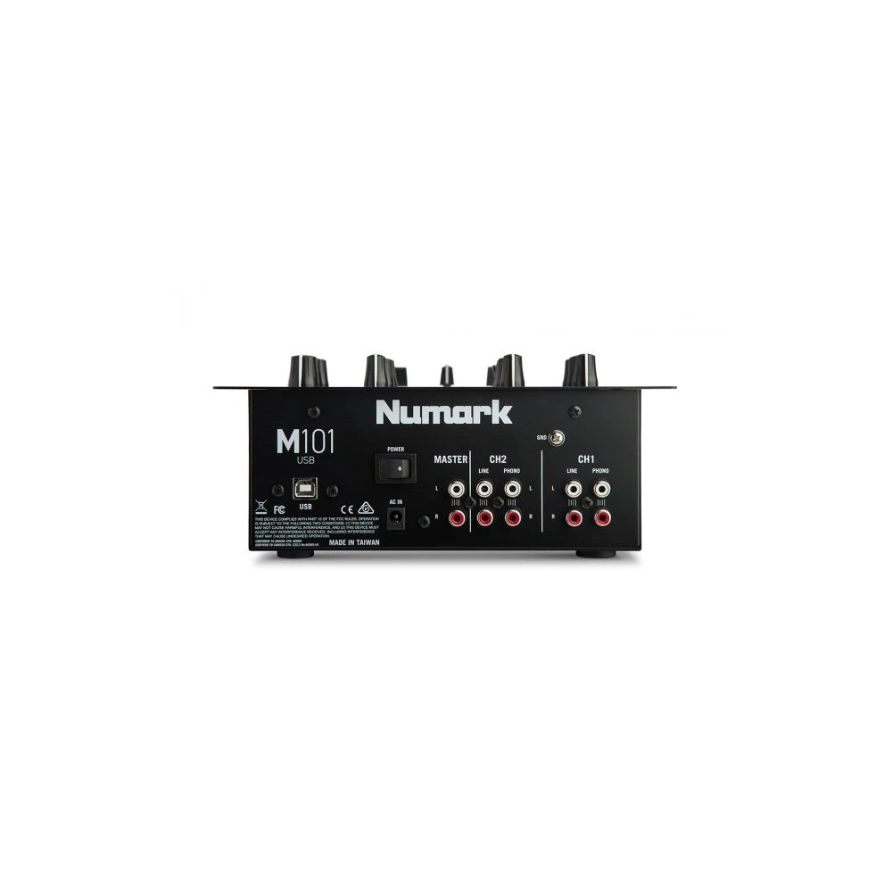 Numark M101 USB DJ Mixer, Black - Image 2