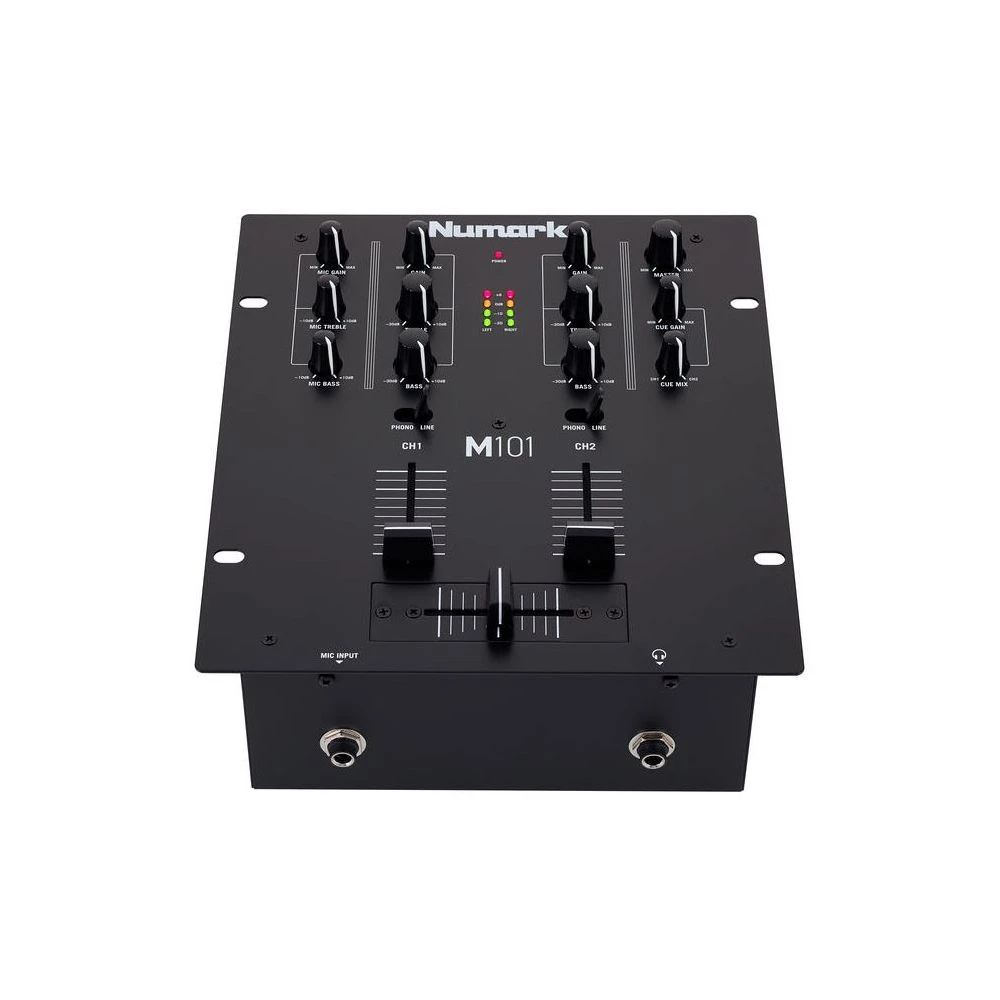 Numark M101 USB DJ Mixer, Black - Image 3