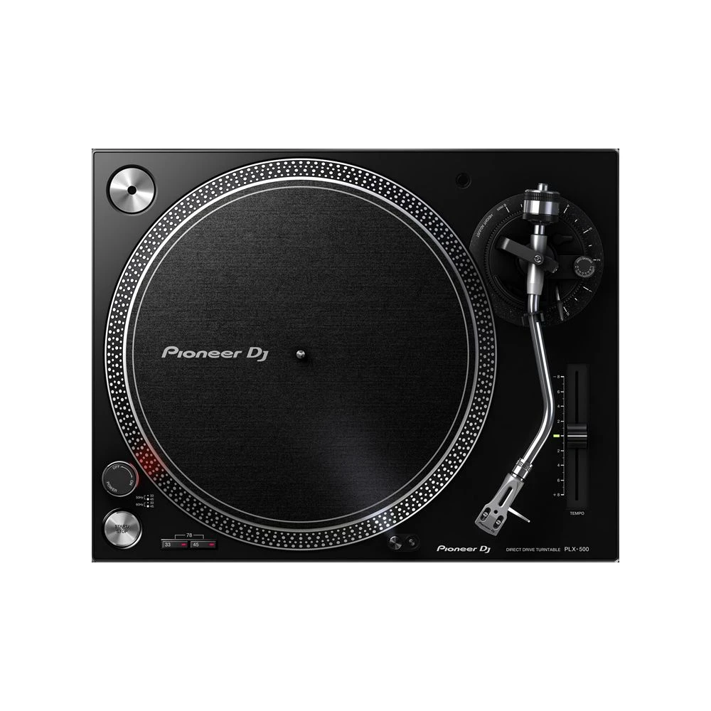 Pioneer PLX-500 Direct Drive USB Turntable, Black - Image 2