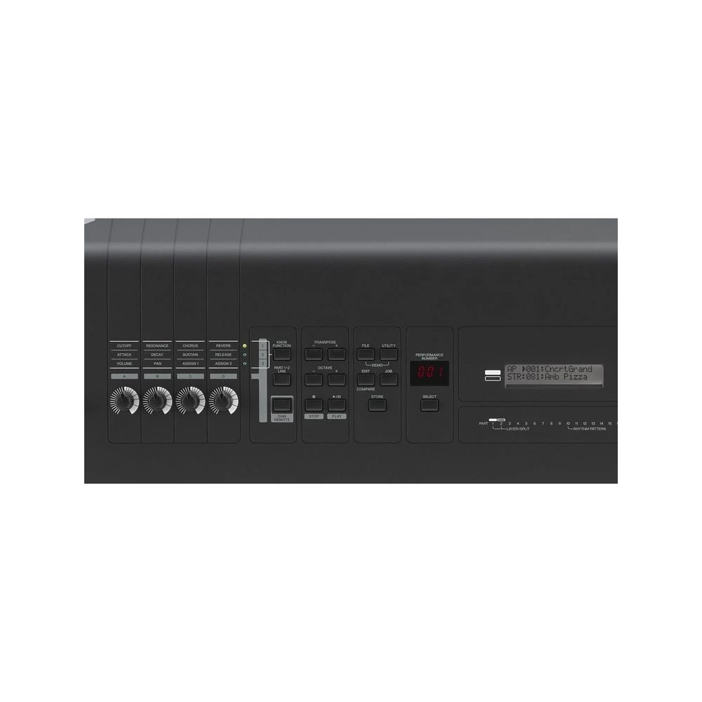 Yamaha MX88 Synthesizer Keyboard - Image 4