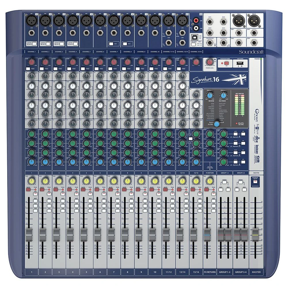 Soundcraft Signature 16 Analogue Mixer