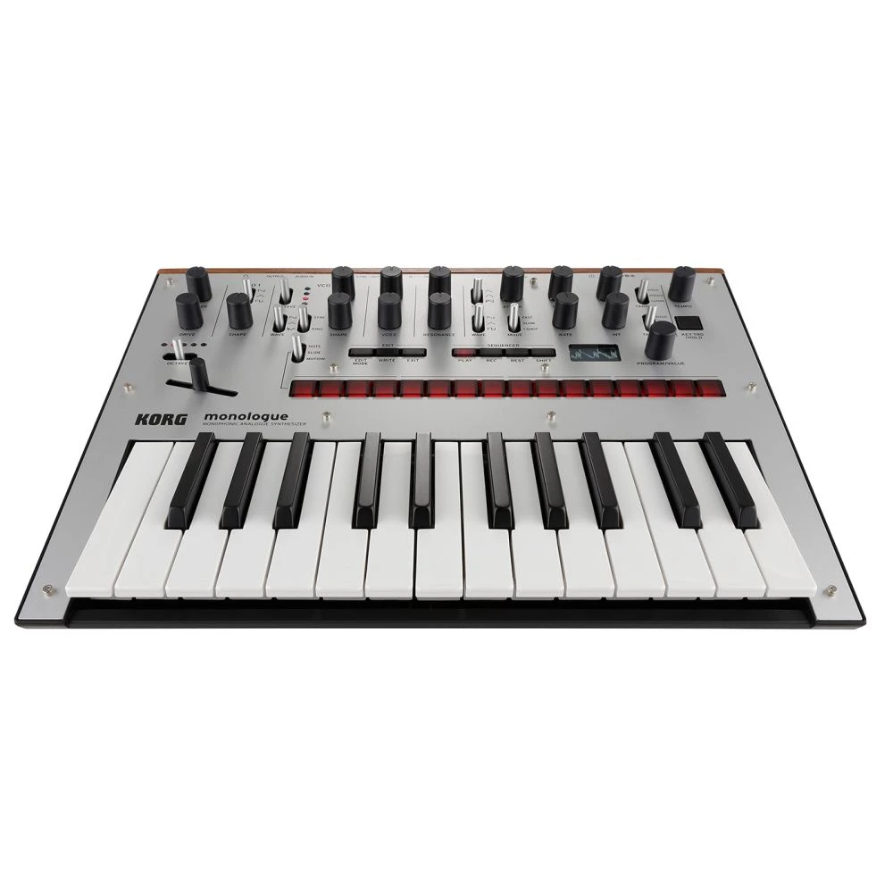 Korg Monologue Analogue Synthesizer In Silver - Image 2