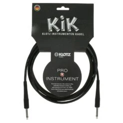 Klotz KIK Black Instrument Cable, 3m