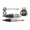 Stagg 3m Female XLR To Mono 6.3mm Jack Cable NMC3XPR
