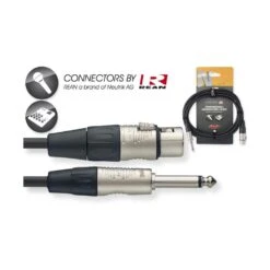 Stagg 3m Female XLR To Mono 6.3mm Jack Cable NMC3XPR