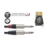 Stagg 1m Dual Mono 6.3mm Jacks To Stereo 6.3mm Jack Cable
