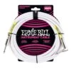 Ernie Ball 6047 6m / 20ft Instrument Cable White S-a