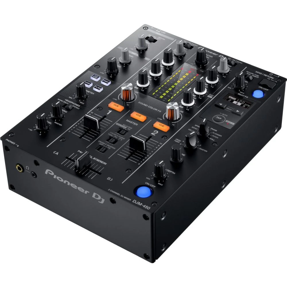 Pioneer DJM-450 2-Channel DJ Mixer - Image 2