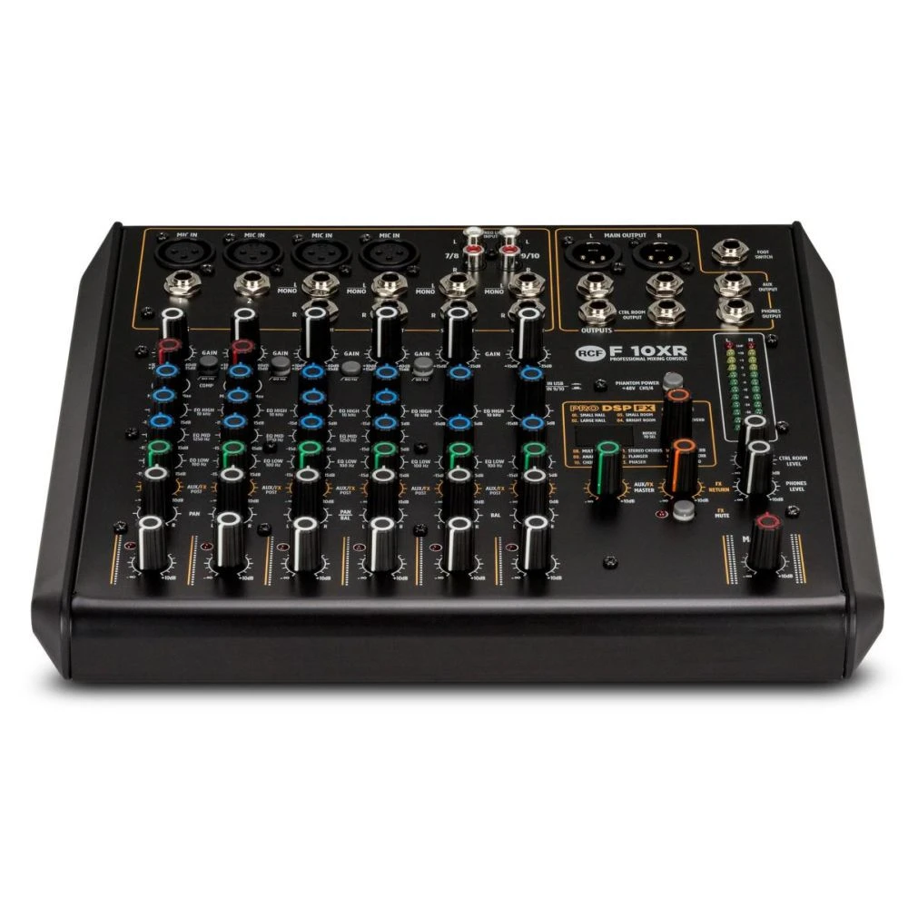 B-Stock RCF F10XR 10-Channel Studio Mixing Console