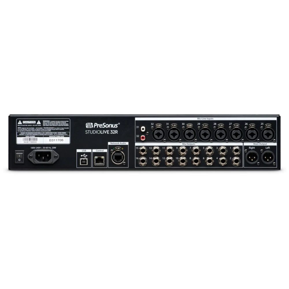 Presonus Studiolive 32R Digital Rack Mixer - Image 2