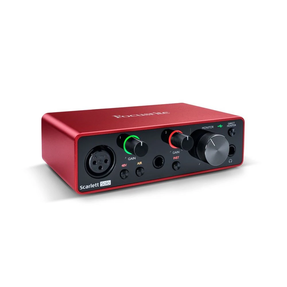 B-Stock Focusrite Scarlett Solo 3rd Gen USB Audio Interface