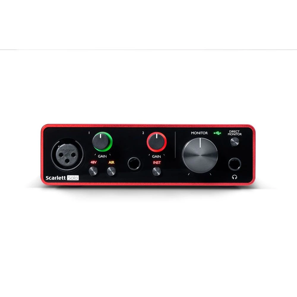 B-Stock Focusrite Scarlett Solo 3rd Gen USB Audio Interface - Image 2