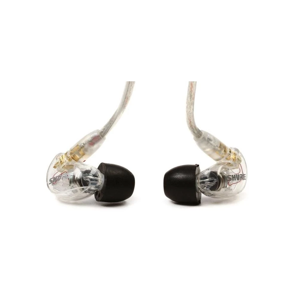 Shure SE215 In-Ear Headphones, Clear - Image 3