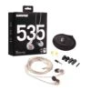 Shure SE-535 In Ear Headphones, Clear