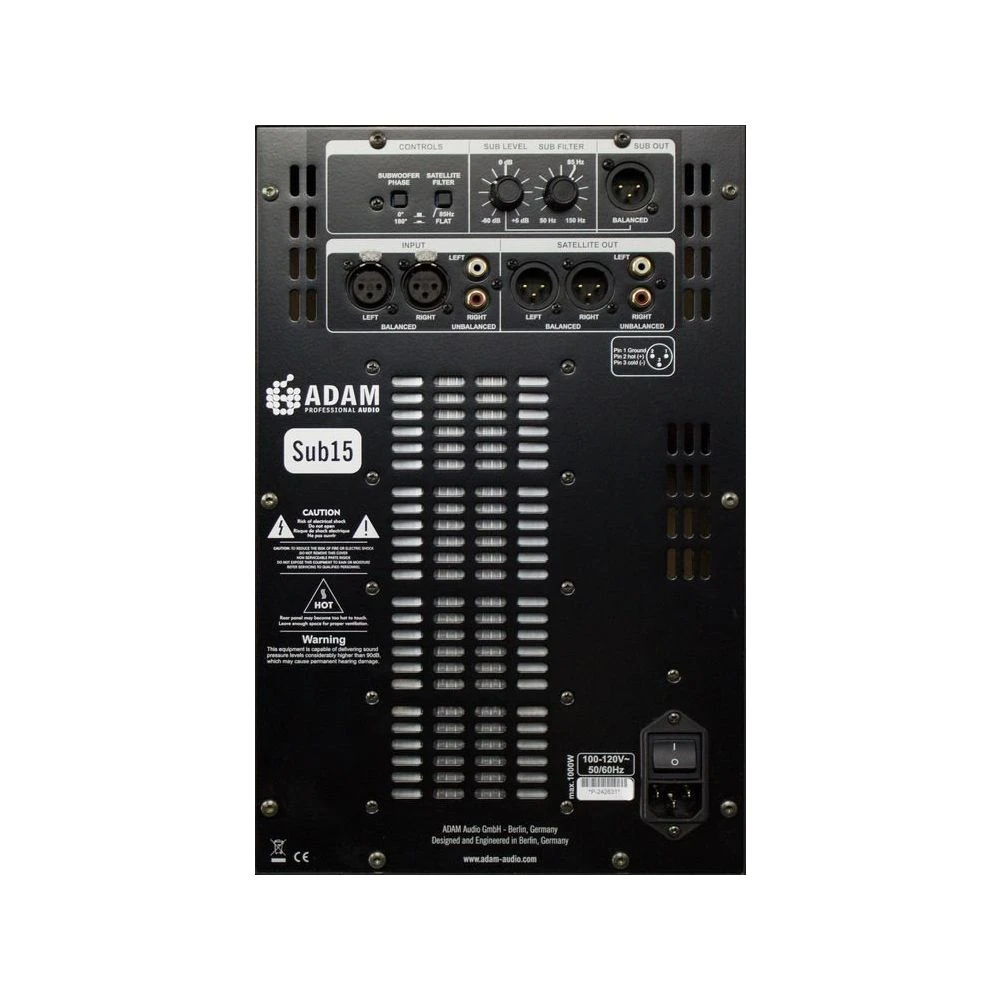 ADAM Audio Sub15 Active Subwoofer - Image 2