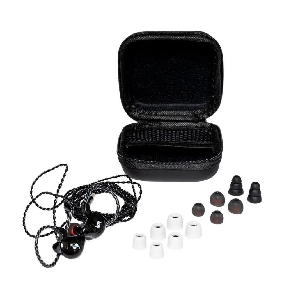 Stagg SPM-235 High-resolution, Sound-isolating In-Ear-Monitor, Black - Image 2