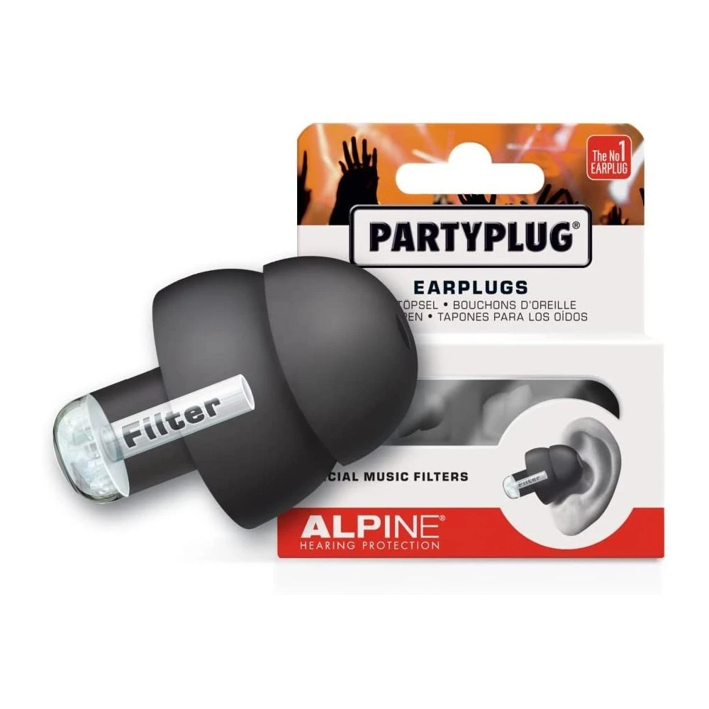 Alpine PartyPlug Earplugs Black - Image 2
