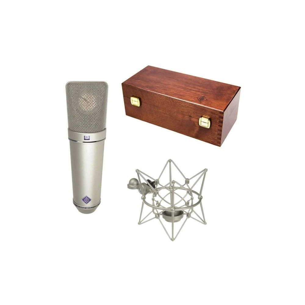 Neumann U87 AI Condenser Microphone Nickel Studio Set