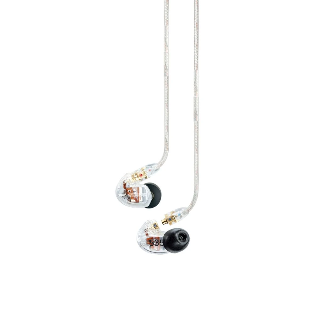 Shure SE-535 In Ear Headphones, Clear - Image 5