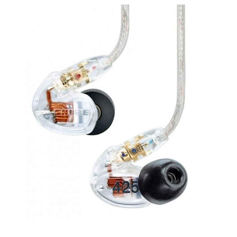 Shure SE425 In Ear Headphones - Clear - Image 3