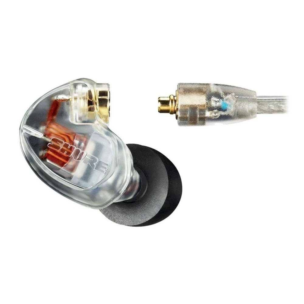 Shure SE425 In Ear Headphones - Clear - Image 4