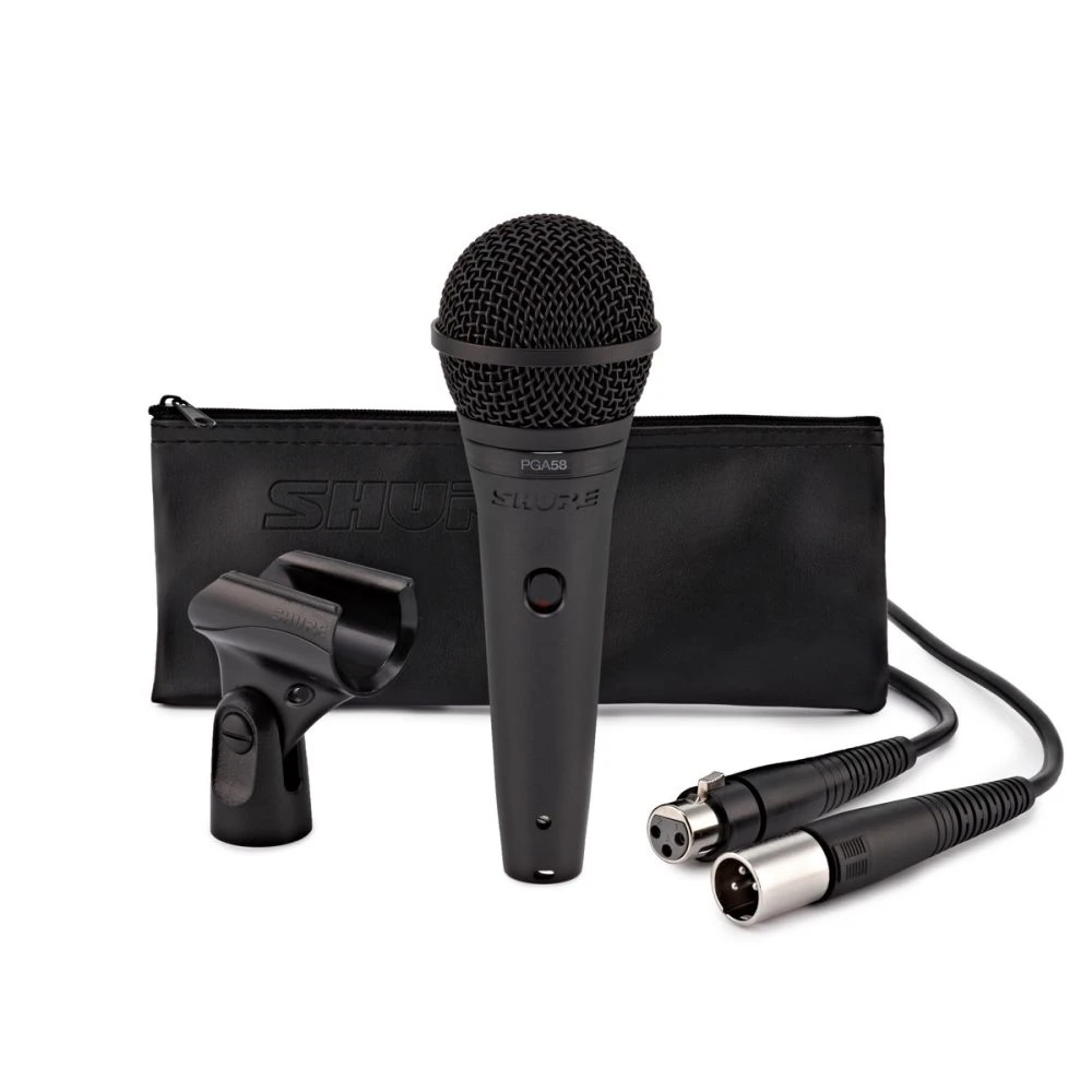 Shure PGA58 Vocal Microphone With XLR Cable